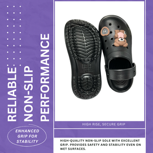 Sabots de jardin en EVA souples et durables, talon de 7 cm, imperméables, antidérapants, pour l'extérieur, avec trous de décoration DIY, vente en gros - Product Image 4
