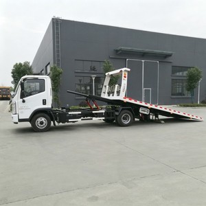 Camión de Remolque de Plataforma Plana Foton 4x2 de 5 Toneladas y 8 Toneladas Personalizado con Cabrestante Remoto - Product Image 3