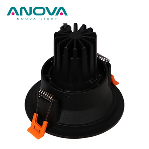 กรอบไฟสปอตไลท์ LED แบบฝัง LED ปรับ MR16ได้ GU10โมดูล LED ที่ยึดไฟดาวน์ไลท์ LED พร้อมสีดำ - Product Image 3