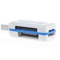 Lector de Tarjetas de Memoria Portátil de Alta Velocidad 4 en 1 con Ranura para Tarjetas TF, M2 y MS para Computadora
