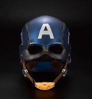 Nouveau Style 1:1 Amérique Masque Cosplay Avengers Jouet Décoration Périphérique Capitaine Américain Casque