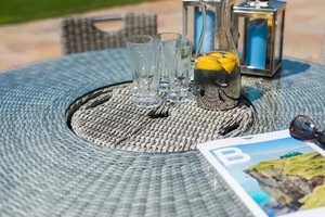 Ensemble de <span class=keywords><strong>bar</strong></span> de mobilier d'extérieur en rotin durable, tabouret et chaises de <span class=keywords><strong>bar</strong></span> en <span class=keywords><strong>osier</strong></span>, vente à chaud - Product Image 3