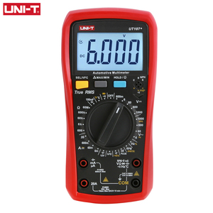 UNI-T มัลติมิเตอร์แบบดิจิตอลสำหรับยานยนต์ UT105+ UT107+ เครื่องทดสอบกระแสไฟ AC โวลต์มิเตอร์ 1000V เครื่องวัดความจุไฟฟ้า เครื่องวัดความถี่ อุณหภูมิ - Product Image 4