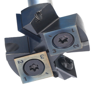 Tráng DLC lưỡi <span class=keywords><strong>CNC</strong></span> spoilboard bề mặt và rabbeting <span class=keywords><strong>Router</strong></span> bit flycutter, tấm leveler & bề mặt planer-1/2 "Shank - Product Image 6