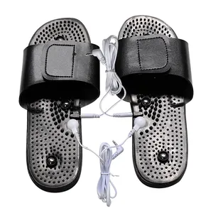 Acupuncture Foot Slipper Sandals Reflex Stress Rotating Feet Massage Shoes Relieve Pain Relax