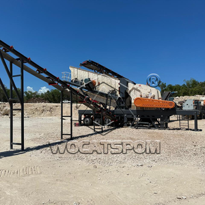 Station de concassage mobile 200 TPH pour carrière, gravier, granit, déchets de construction, installation de concassage mobile à vendre - Product Image 3