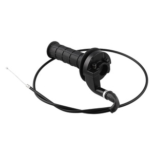 ESUM-Poignée d'accélérateur de moto 7/8 pouces avec câbles pour moto tout-terrain <span class=keywords><strong>Dirt</strong></span> Bike Pit Bike <span class=keywords><strong>Mini</strong></span> Moto 110cc 250cc - Product Image 2