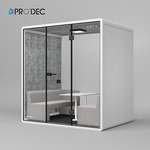 Cabine de travail acoustique de bureau moderne insonorisée pour la collaboration d'équipe - Product Image 2