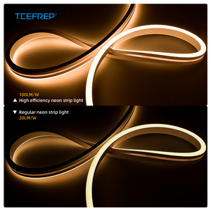 Tira de Luz LED Flexible de Neón de Alta Eficiencia Luminosa, 6*12mm, Curvable Lateralmente, DC 24V, Personalizable - Product Image 3