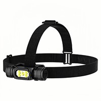 Lampe frontale ultra-lumineuse 2300LM, portée 110M, rechargeable par USB 1800mAh, pour activités de plein air et situations d'urgence