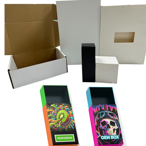 Caja de Cartón Corrugado con Impresión OEM, Embalaje de Papel Ecológico con Logotipo Personalizado, Precio de Fábrica - Product Image 1