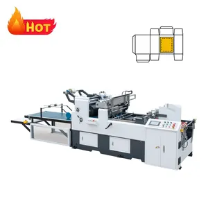 Machine complètement automatique de rapiéçage de fenêtre de colle de boîtes en carton de ZM-1080A