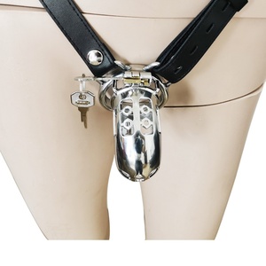 FRRK Cage à pénis BDSM, dispositif de chasteté masculine, cage à pénis avec ceinture pour hommes - Product Image 4