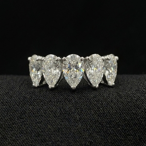 Bague en or blanc certifiée IGI avec diamant serti à griffes, élégante et minimaliste, pour fiançailles, finition lisse et brillante, à porter au quotidien, unisexe - Product Image 5