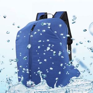 Sac à dos unisexe léger orange de l'usine du Vietnam, grande capacité, nouvelle tendance, en polyester, avec fermeture éclair et logo personnalisé, idéal pour l'extérieur - Product Image 3