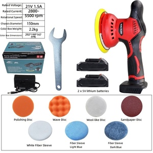 Lucidatrice per Auto Ricaricabile, Leggera e Senza Fili, per Cura dell'Auto e <span class=keywords><strong>Lucidatura</strong></span> di <span class=keywords><strong>Mobili</strong></span> - Product Image 1