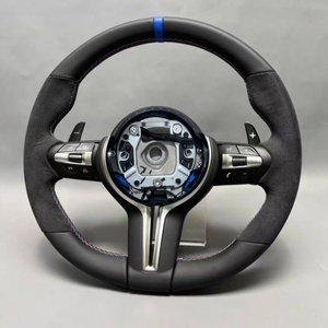 Volante Deportivo de Gamuza en Oferta para <span class=keywords><strong>BMW</strong></span> M3 M5 E90 F10 F11 F20 F21 F30 F31 F34 F32 F33 F36 F20 F22 F23 F48 Serie E - Product Image 1
