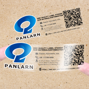 Nhà máy tùy chỉnh mã vạch trong suốt nhãn không thấm nước biến dữ liệu <span class=keywords><strong>QR</strong></span> dán mã - Product Image 2