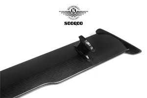 SOOQOO Brand High Quality Tuning Kit For Bmw Carbon Fiber Spoiler For Bmw M2 Rear Trunk Lip For Bmw F87 Rear Spoiler For Car