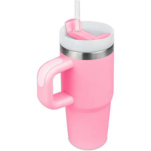 Gobelet de voyage d'aventure personnalisé avec logo 40OZ, double paroi en acier inoxydable, isolé, avec fond antidérapant et couvercle 2 en 1 - Product Image 1