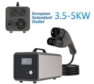 Longood เครื่องชาร์จ CCS2 V2H แบบพกพา3.5 5KW V2L V2L เครื่องชาร์จไฟฟ้ากระแสตรงเป็นไฟฟ้ากระแสสลับแบบสองทิศทางเครื่องปล่อยประจุยุโรปรุ่นเทสลา - Product Image 1