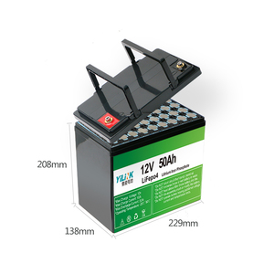 Fabrika satış YiLink pil yüksek kalite a sınıfı Lifepo4 pil 12v 50ah lityum pil - Product Image 6