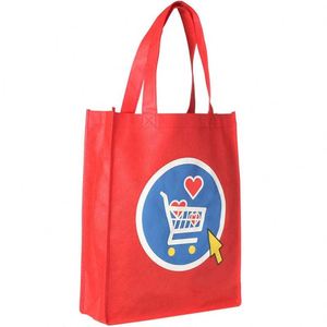 Bolsa de Mano Ecológica Personalizada con Logotipo OEM al por Mayor, Impresa en Grabado, para Compras, Promoción y Publicidad - Product Image 3