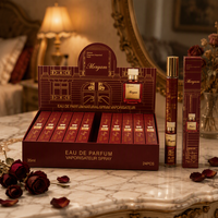 Vaporisateur EDP Rouge Vin pour Couples, Brume Fine, Étui de Luxe, Noël, Nouvel An, Gala, Hôtel, Longue Durée