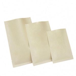 Sac en papier kraft à ouverture supérieure, 7x10cm, promotionnel, vente chaude - Product Image 1