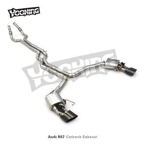 Tubo silenciador de escape de rendimiento OEM para <span class=keywords><strong>Audi</strong></span> RS6/RS7 C8 4,0 T 2019-2023 Escape SUS304 Catback sistema de escape piezas de automóvil - Product Image 2