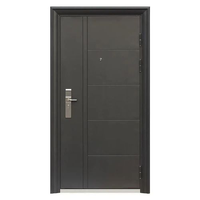 Portes intérieures de sécurité en acier blindé, portes extérieures, portes coupe-feu antivol personnalisées, offre spéciale
