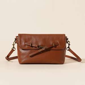 Sacs en cuir véritable de vachette pleine fleur unisexe, sacs rétro pour femmes, sacs pour ordinateur, sacs à dos - Product Image 6