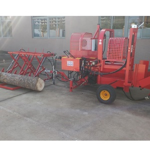 38T Hydraulic Chainsaw Firewood Processor with Hon. GX630 Motor with Log Lift, Exit Conveyor, 6 Way EPA Approved for US - Product Image 3