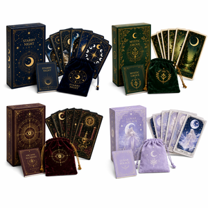 Impresión de Cartas del <span class=keywords><strong>Tarot</strong></span> a Todo Color Ecológicas y Personalizadas, Fabricante de Cartas del <span class=keywords><strong>Tarot</strong></span> OEM, Cartas de Adivinación Personalizadas - Product Image 6