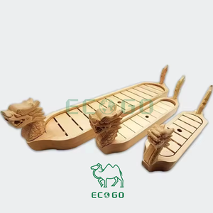 Sashimi chino, decoración de madera de bambú, barco de <span class=keywords><strong>Sushi</strong></span> de madera, venta al por mayor, barco de <span class=keywords><strong>Sushi</strong></span> de bambú Natural, <span class=keywords><strong>restaurante</strong></span> de mariscos, barco de madera - Product Image 4