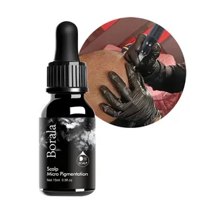 Tinta de micropigmentación para cuero cabelludo, precio de fábrica de pigmentos de tatuaje SMP, pigmento de maquillaje permanente para cabello de micropigmentación