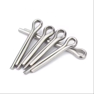 <span class=keywords><strong>Goupille</strong></span> fendue élastique à charnière de type R en acier inoxydable industriel - Product Image 1