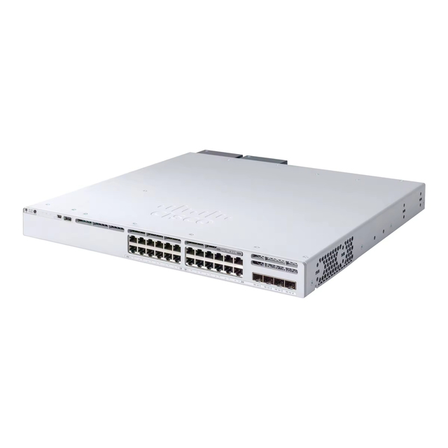 Original New for C9300L-24P-4X-E Catalyst 9300L 24 Port PoE Ethernet Full Duplex VLAN Network Switch with 1 Year Warranty SNMP