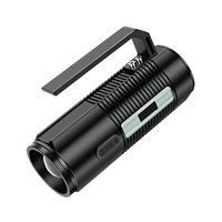 Lampe torche de pêche professionnelle SUPERFIRE, haute luminosité 500 lumens, CRI 95, 6000K, lumière du jour, quatre LED COB, zoom réglable