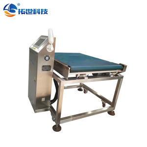 कस्टम हाई स्पीड फूड ग्रेड रियल टाइम डेटा रिपोर्ट वेट स्केल मशीन स्वचालित जांच वजनकर्ता और धातु का पता - Product Image 5