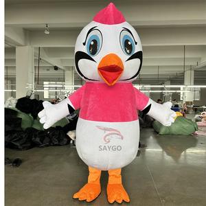 Disfraz de Mascota de Grulla Hermosa, Disfraz de Grulla <span class=keywords><strong>Fénix</strong></span> Inflable de 2 m con Certificación CE, Trajes para Eventos, Alquiler y Venta - Product Image 3