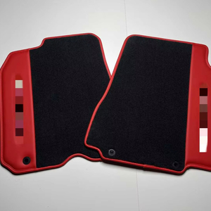 Tapis de sol en nylon premium sur mesure pour Ferrari 488 GTB Pista Spider, tapis de voiture de luxe épaissis avec logo couleur personnalisé - Product Image 1