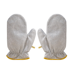 Gants de vaisselle en fil d'argent imperméables, résistants à l'huile, pour le nettoyage de la cuisine, gants individuels - Product Image 5