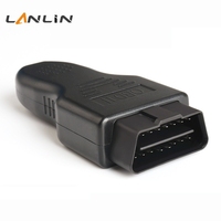 Carcasa de Conector OBD2 J1962M de 16 Pines Macho para Diagnóstico Automotriz