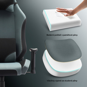 Échantillon Gratuit Chaise de Bureau Informatique Personnalisée <span class=keywords><strong>Pas</strong></span> Chère en Gros Ergonomique Confortable Pivotante Chaise de Gaming en Tissu - Product Image 3