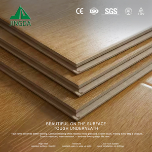 Suelo Laminado HDF Moderno Mate AC4 de Fácil Instalación con Sistema Click para Almacenamiento y Armarios - Product Image 2