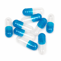 Fabricant Impression de logo personnalisée Capsules HPMC vides transparentes Taille 0 00 Capsules végétariennes transparentes