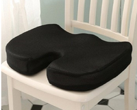 Conception corrective de coussin de siège orthopédique de luxe pour le soulagement des douleurs dorsales, le soutien de la douleur sciatique et coccyx