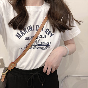 Camiseta de Algodón <span class=keywords><strong>para</strong></span> <span class=keywords><strong>Mujer</strong></span>, 210 Gramos, con Logotipo Personalizado, Económica, Último Modelo 2022, Superventas - Product Image 4