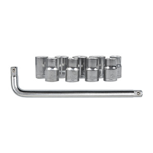 10 Piece <b>Socket</b> Tool Set 1/4 In Drive <b>Ratchet</b> Wrench Kit For Home Auto Repair - Product Image 3